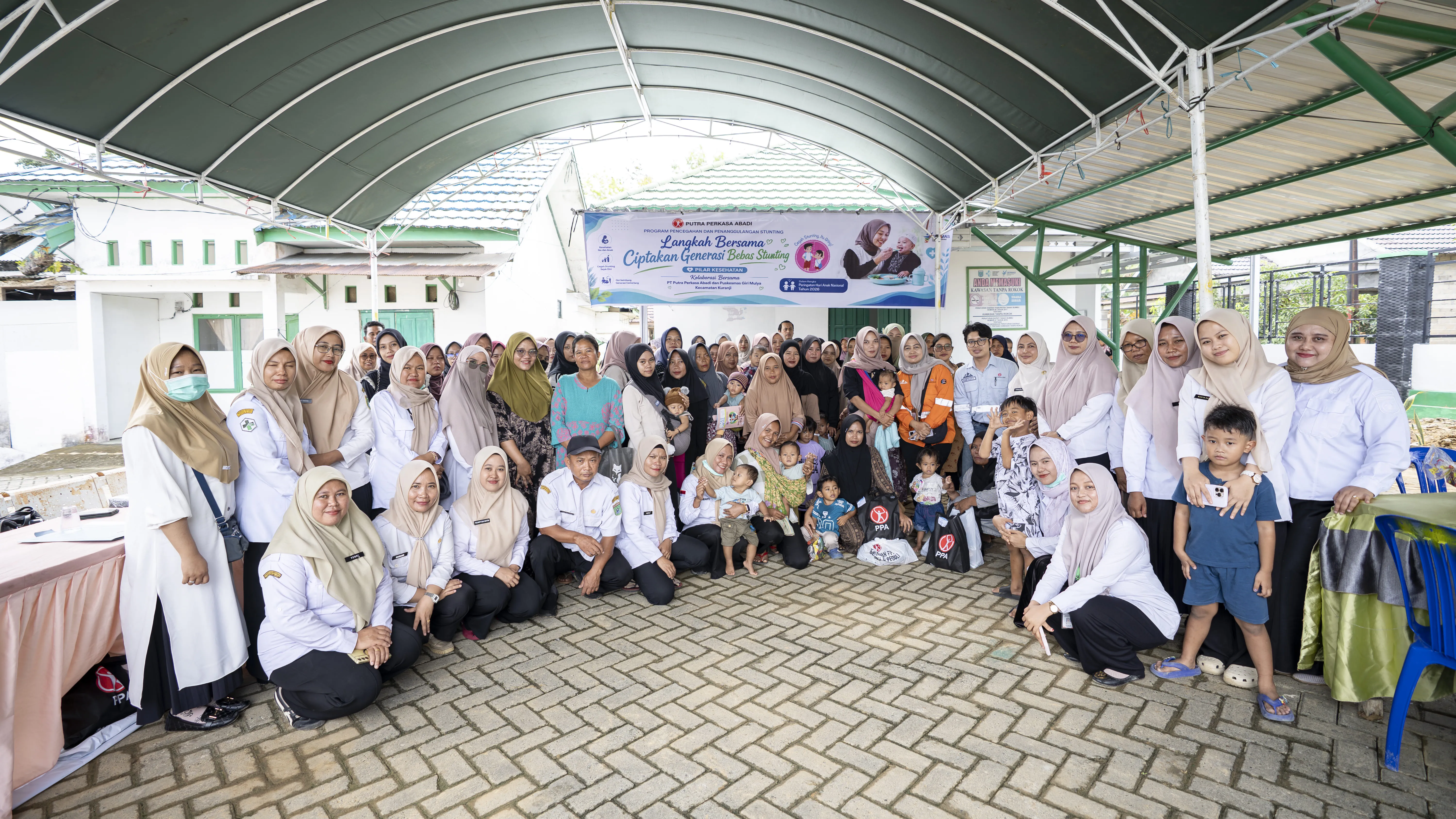 Sinergi PPA Site BIB dan Puskesmas Giri Mulya Wujudkan Generasi Bebas Stunting