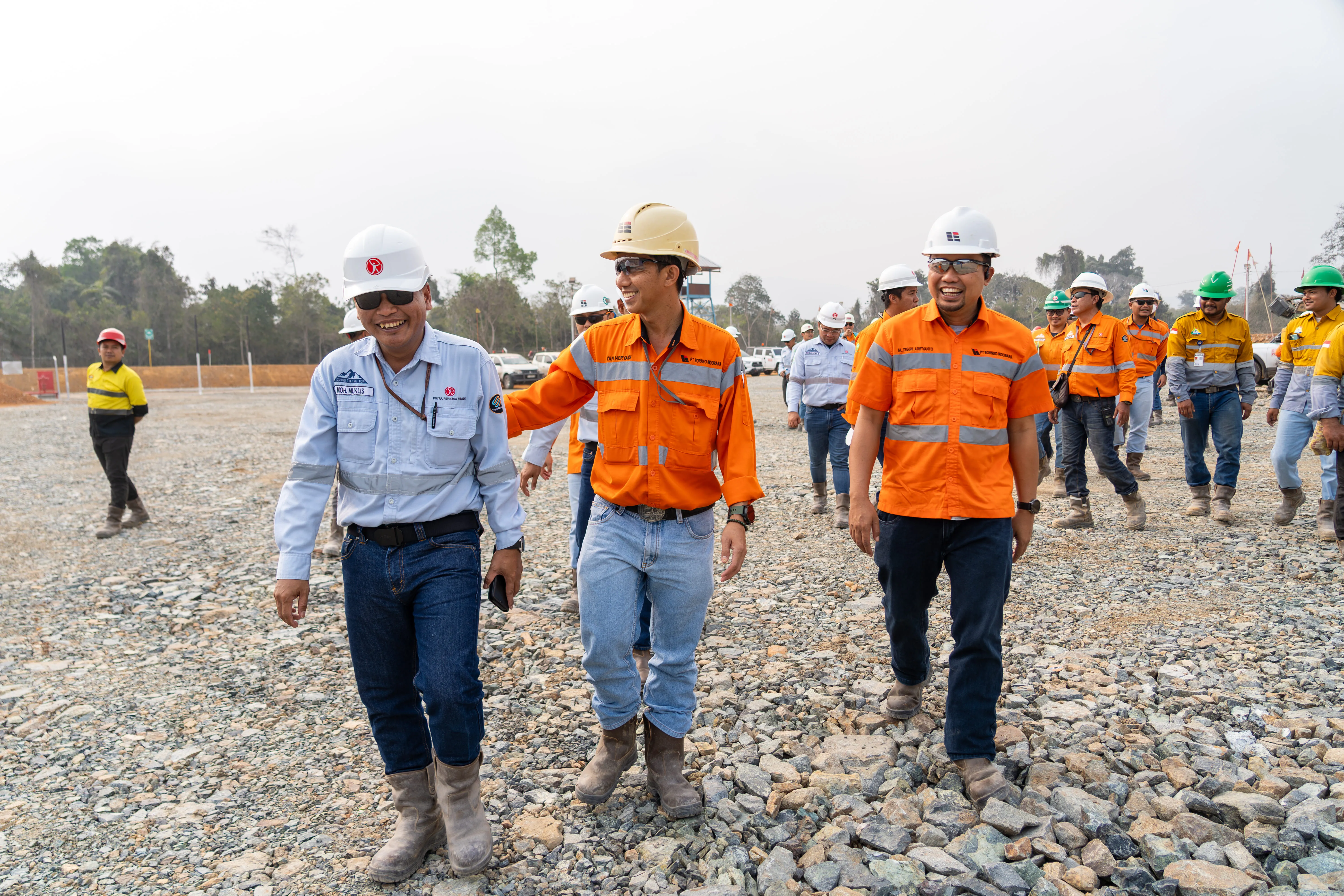Kawal Standar Keselamatan Konstruksi, PPA Site BIB Lanjutkan Verifikasi Inspeksi Internal Project Gudang Handak