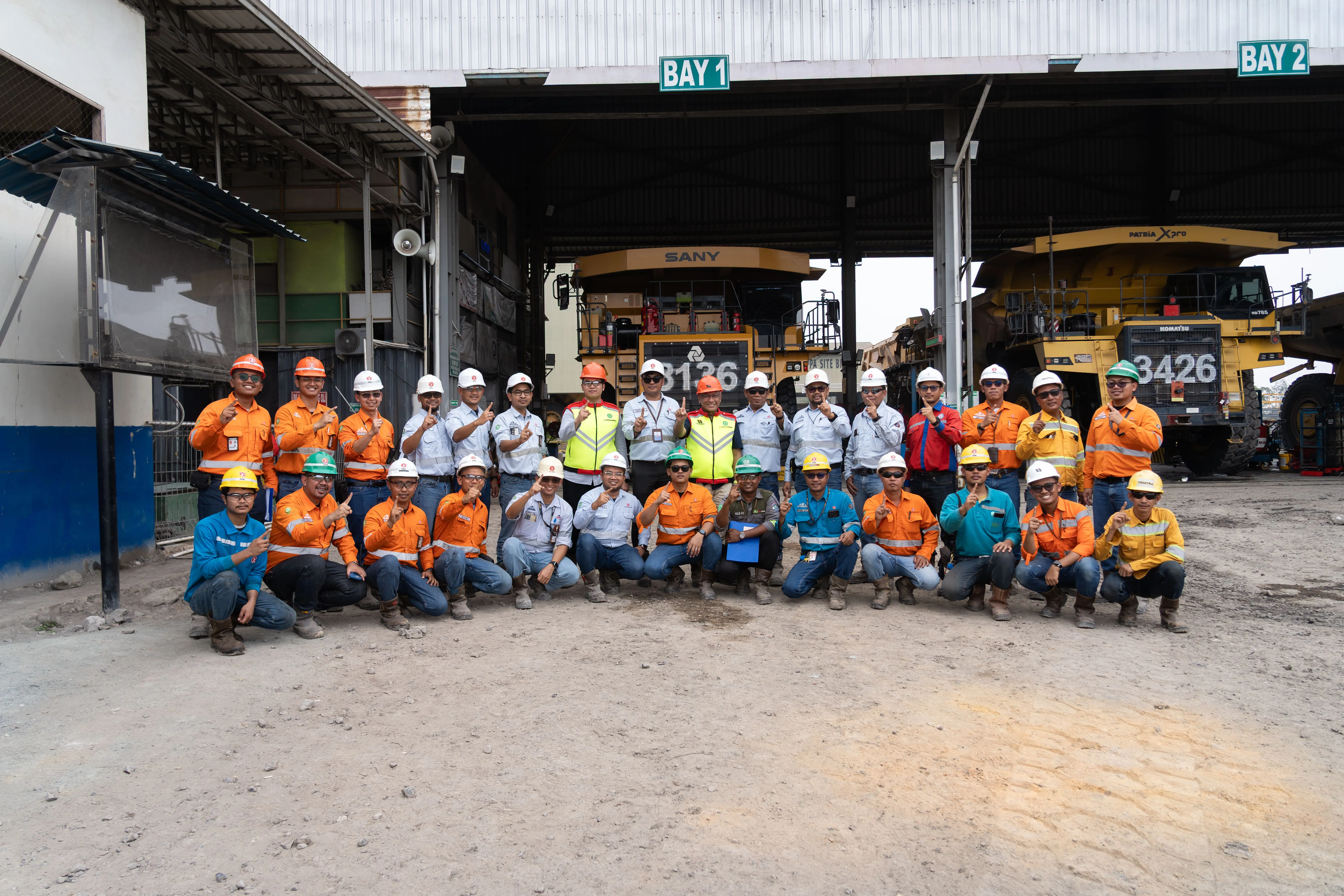 PPA Site BIB Sambut Kunjungan Site Visit HSE Corporate GEMS