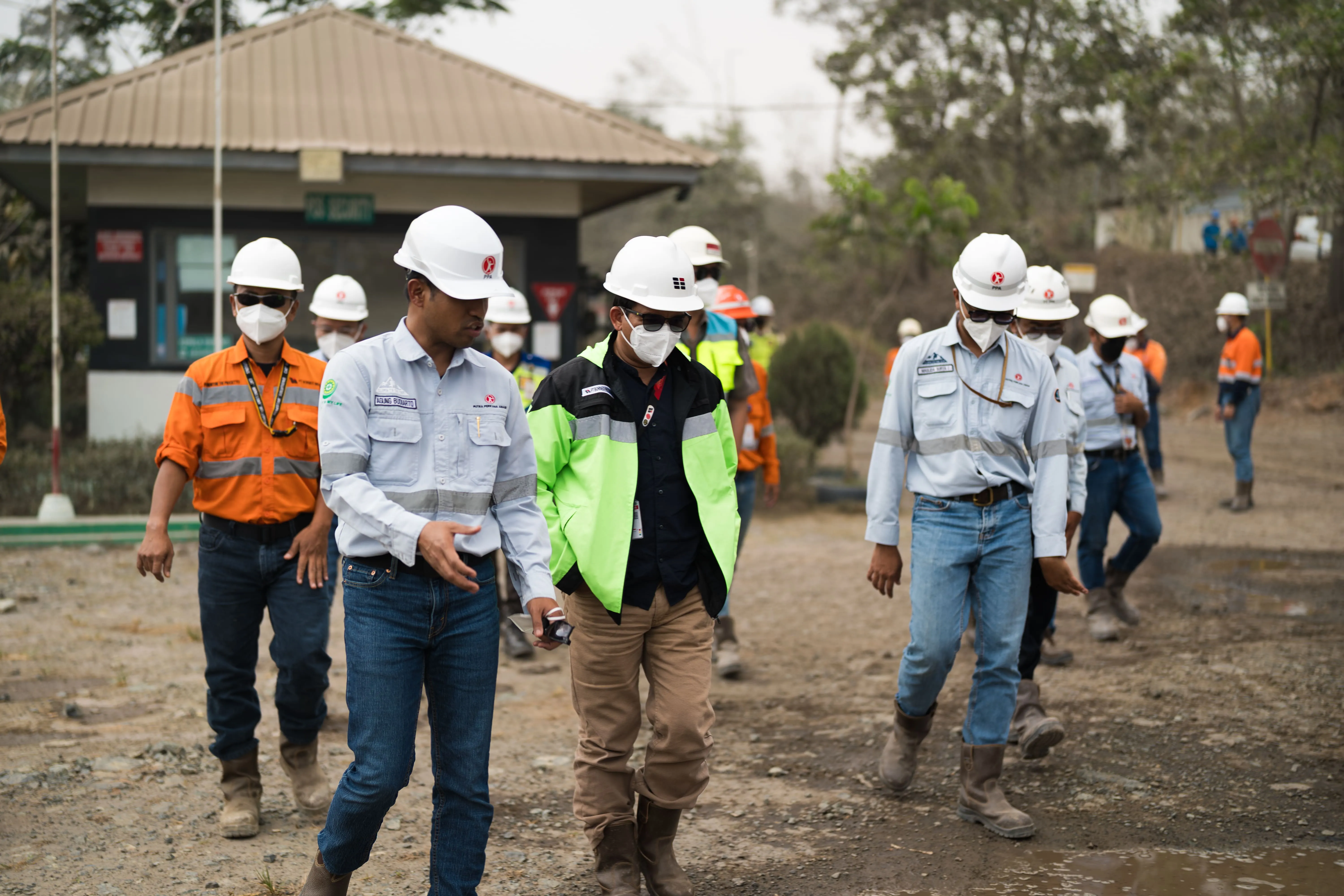 KTT PT Borneo Indobara Lakukan Kunjungan ke Operasional PT Putra Perkasa Abadi