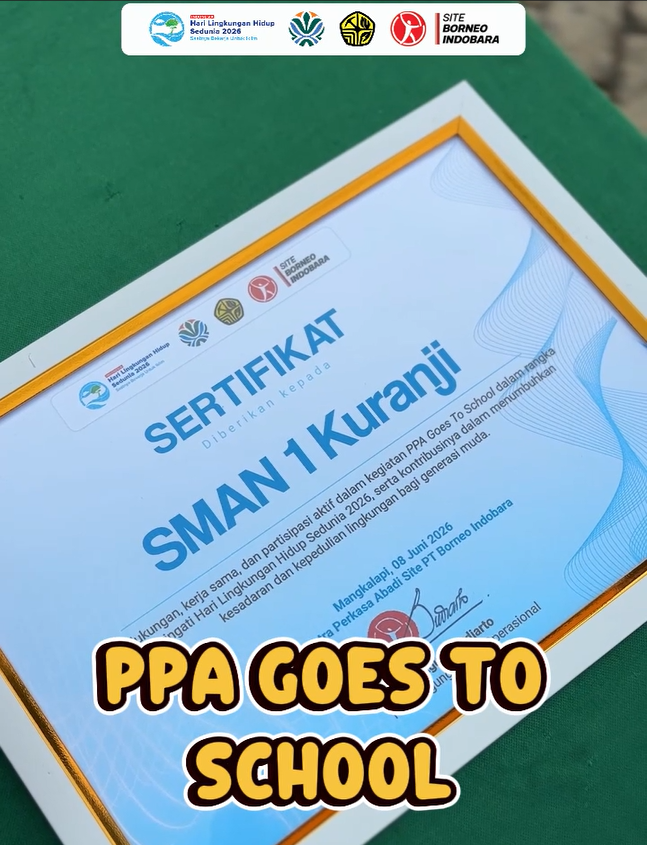 PPA Goes to School Meriahkan Hari Lingkungan Hidup Sedunia 2026 di SMAN 1 Kuranji